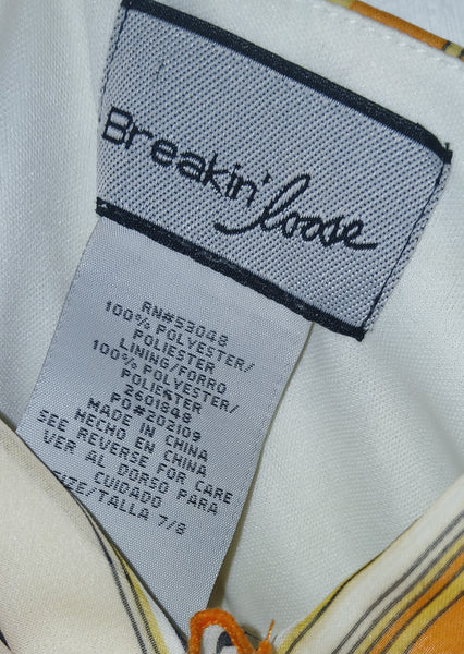 Medium (7/8) Breakin Loose Stripped Summer Dress