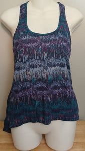 XS MOSSIMO Razer Back Multicolor Tank Top