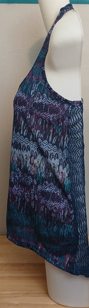 XS MOSSIMO Razer Back Multicolor Tank Top
