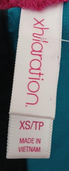 XS XHILARATION Pink & Aqua Sundress