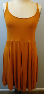 XL AVA & VIV Orange Sundress