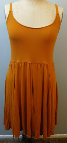 XL AVA & VIV Orange Sundress