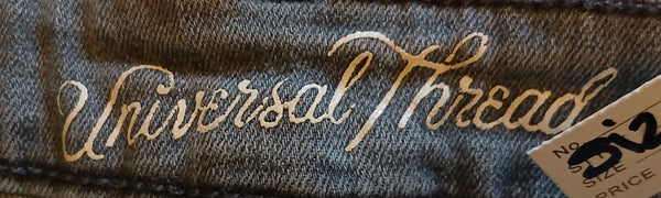 Size 18/ 34 UNIVERSAL THREAD Light Grey Jean Shorts