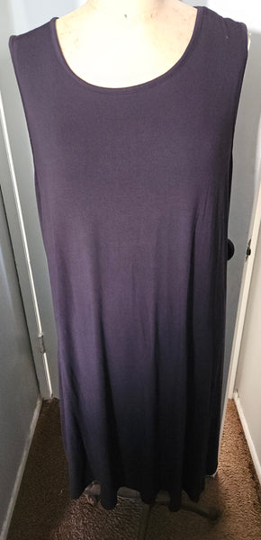 Brand New CROFT & BARROW 2X Black Sundress