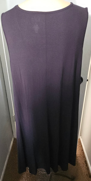 Brand New CROFT & BARROW 2X Black Sundress