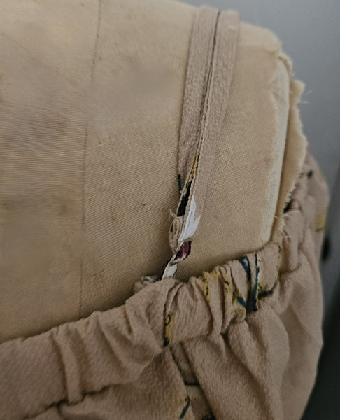 ROSE GAL 3X-5X Off The Shoulder Tan Floral Blouse