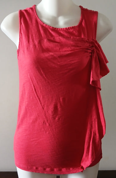 XSP LOFT Orange Sleeveless Blouse