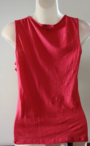 XSP LOFT Orange Sleeveless Blouse