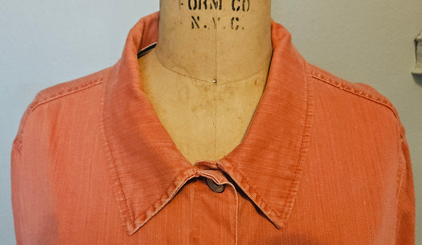 MERONA 24/26W Orange Jean Jacket