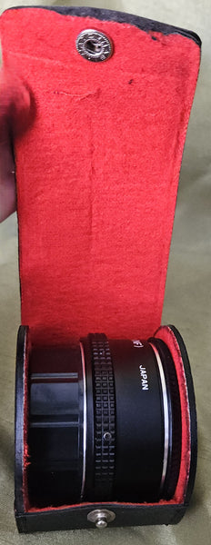 Vintage ROKINON Auto 2X Teleconverter (NF) w/ Case