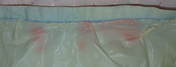 Vintage Nannette Light Blue Baby Dress & Matching Diaper Cover