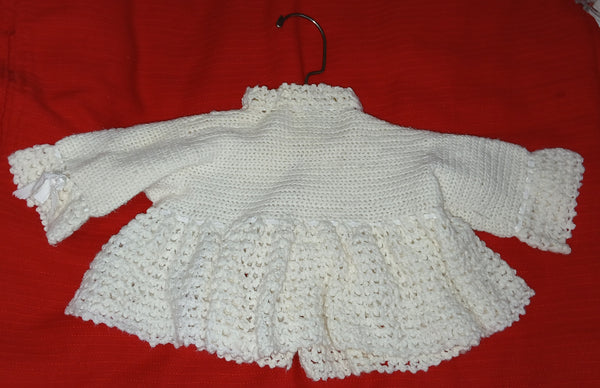 Vintage Baby White cardigan