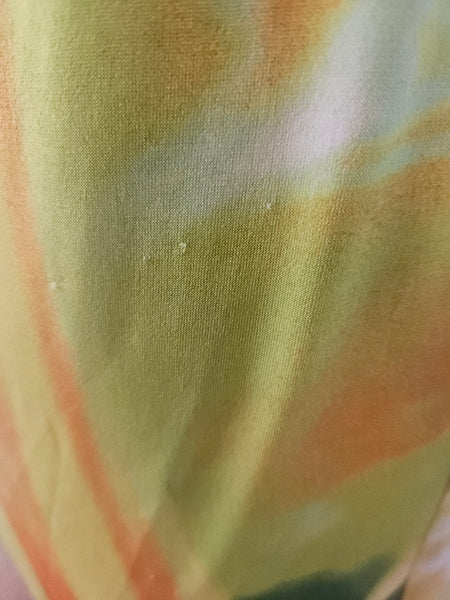 Medium CALVIN KLEIN Multi-color Tropical Halter Dress