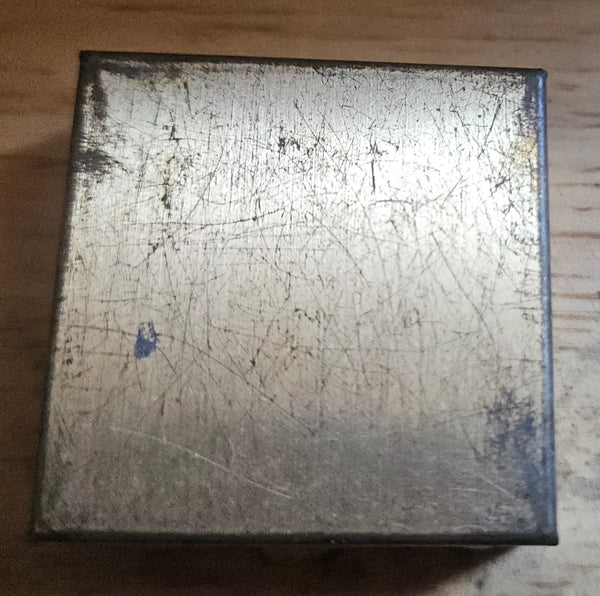 Vintage Gold Graphic Pill Box