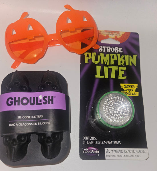 Lot of 41-Pc Halloween Decorations & Party Items (READ DETAILS)