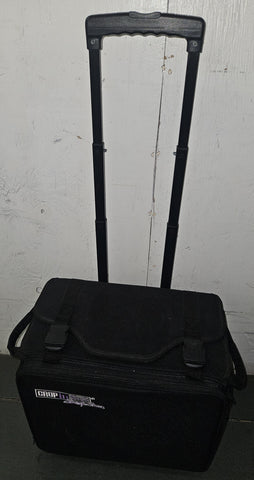 CROP IN STYLE STAMP Scrapbooking Storage Rolling Travel Bag
