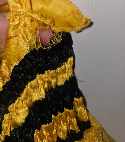 Girls 2T 2-Pc Bee Costume (Small Flaw)