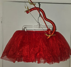 OS 3-Pc Red Cupid Costume Props