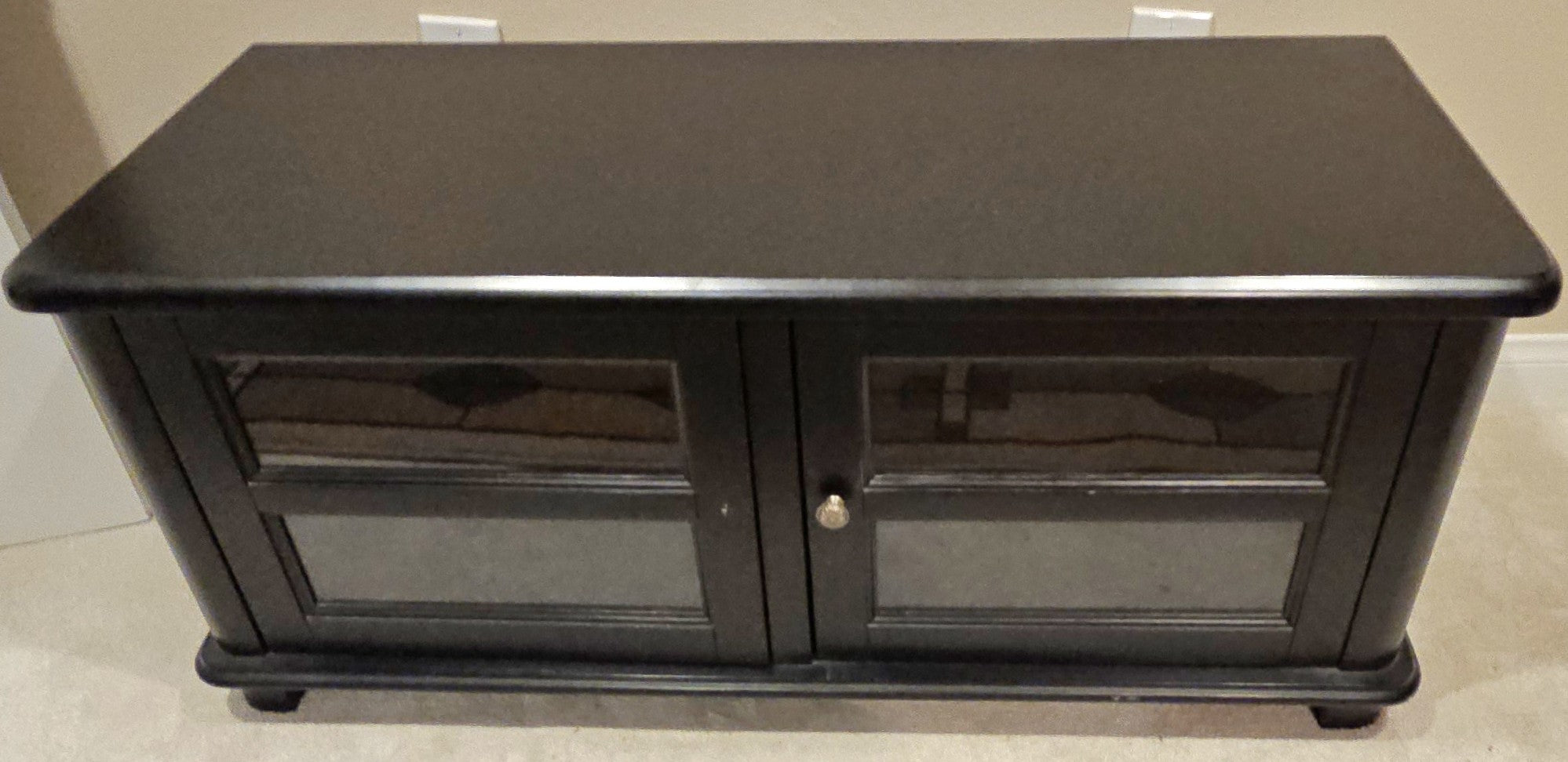 Black Entertainment Center / TV Stand