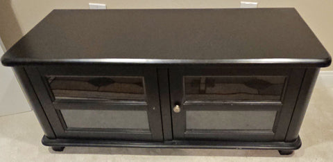 Black Entertainment Center / TV Stand