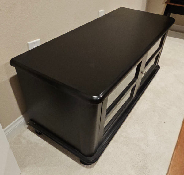 Black Entertainment Center / TV Stand