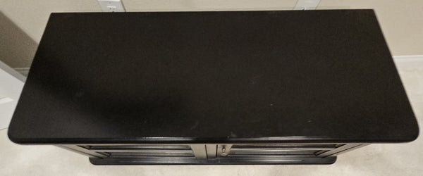 Black Entertainment Center / TV Stand