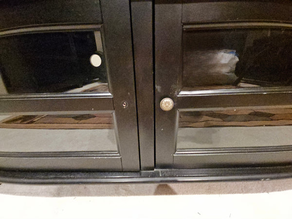 Black Entertainment Center / TV Stand