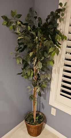 Artificial Decorative Tree in Basket