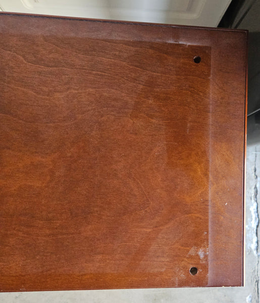 Unique Brown & Black 5 Piece 8 Drawer Dresser (Comes apart)