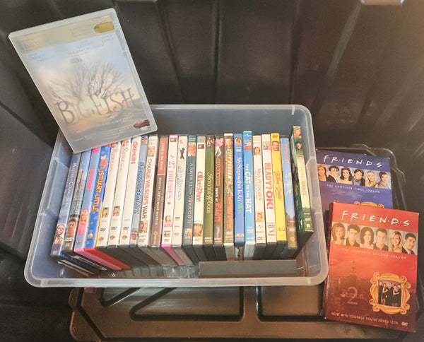 Lot of 30 Various DVD Movies, TV Series & Crafting