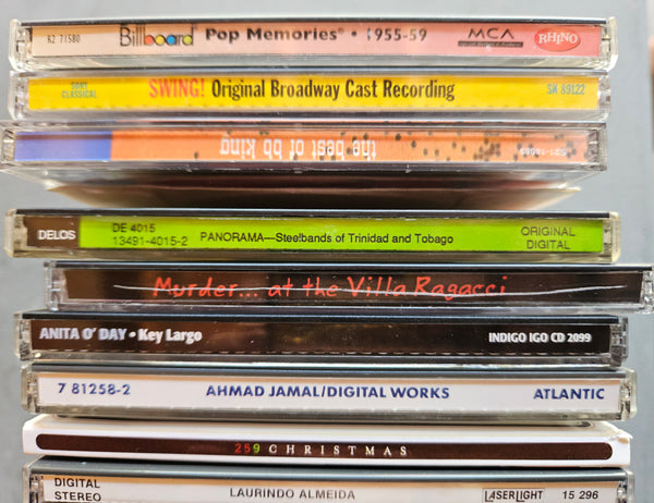 Lot of 81 Music CD's - Mixed but Mostly Jazz