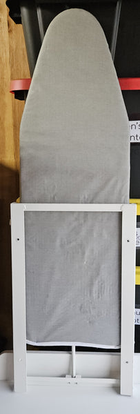 Set of 3 ~ ROWENTA German Power Press Iron, Mounted Wall Iron Holder & Fold Out Wall Ironing Board