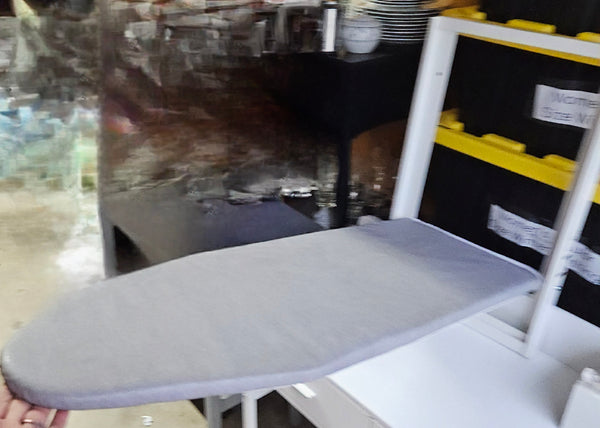 Set of 3 ~ ROWENTA German Power Press Iron, Mounted Wall Iron Holder & Fold Out Wall Ironing Board