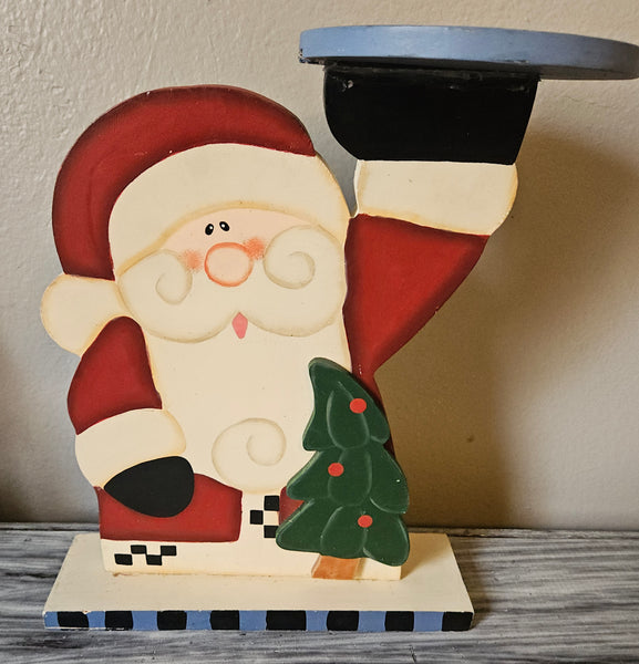 Wood Santa Display Holder (READ DETAILS)