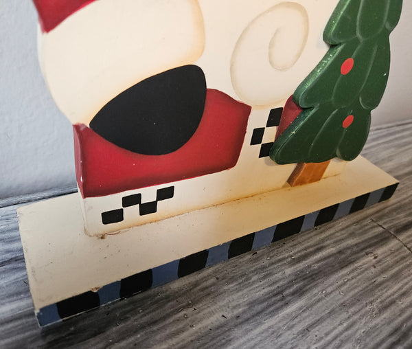 Wood Santa Display Holder (READ DETAILS)