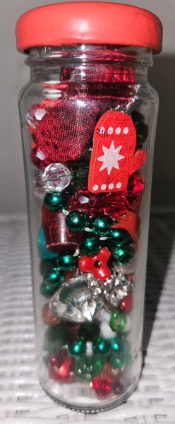 Christmas Knickknack Jar