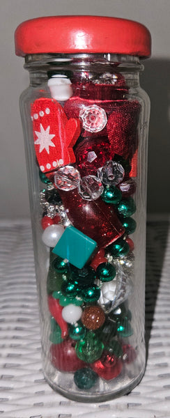 Christmas Knickknack Jar