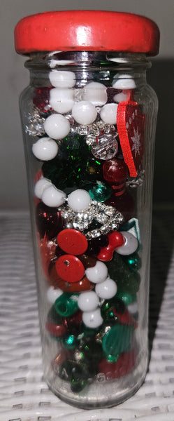Christmas Knickknack Jar