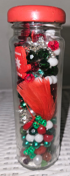 Christmas Knickknack Jar