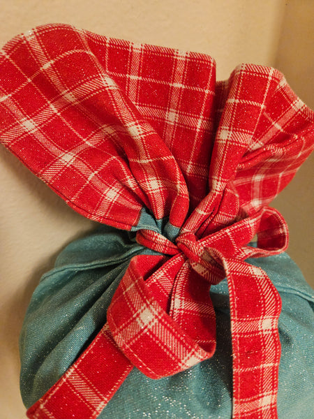 North Pole Express Mail Special Delivery Cloth Gift Bag