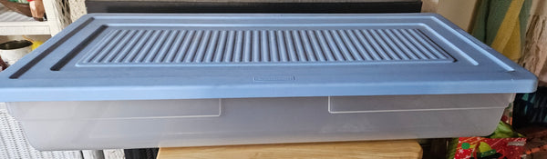 Rubbermaid Plastic Under the Bed / Wrapping Paper Organizer