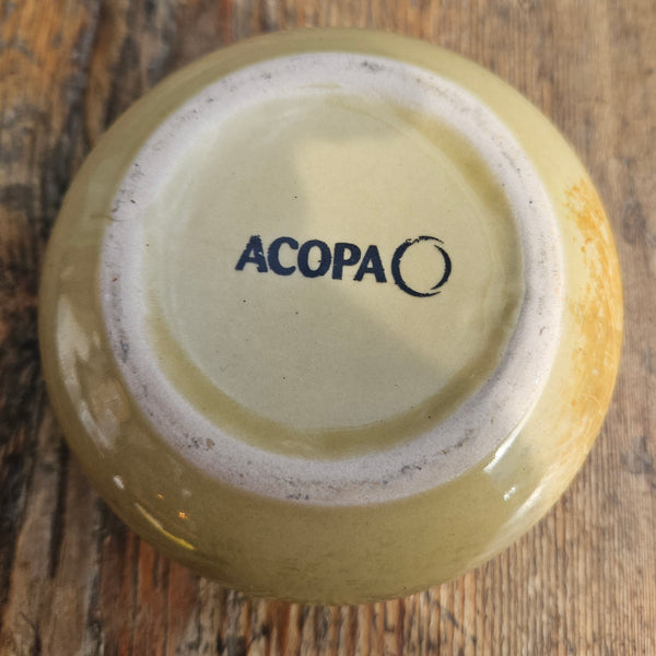 Set of 10 ACOPA Brown & Tan Stoneware Soup Crock Bowl