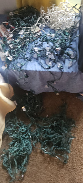 Lot of 7 White String Lights