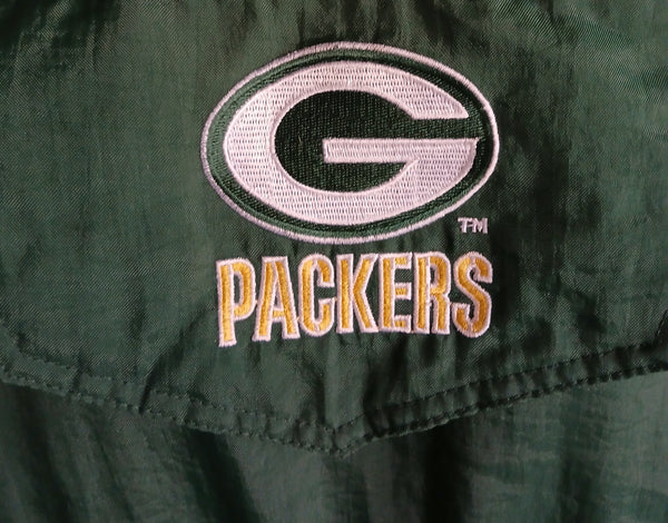 Vintage NFL Pro Line Authentic Starter Green Bay Packers Puffer Jacket Large