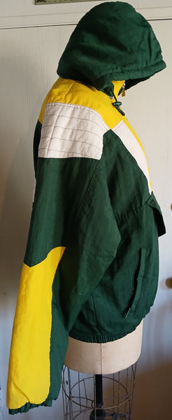 Vintage NFL Pro Line Authentic Starter Green Bay Packers Puffer Jacket Large