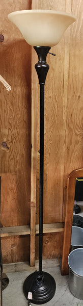 Dark brown 72 inch floor lamp modern standing lighting home decor living room accent