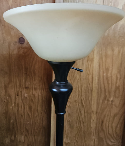 Dark brown 72 inch floor lamp modern standing lighting home decor living room accent