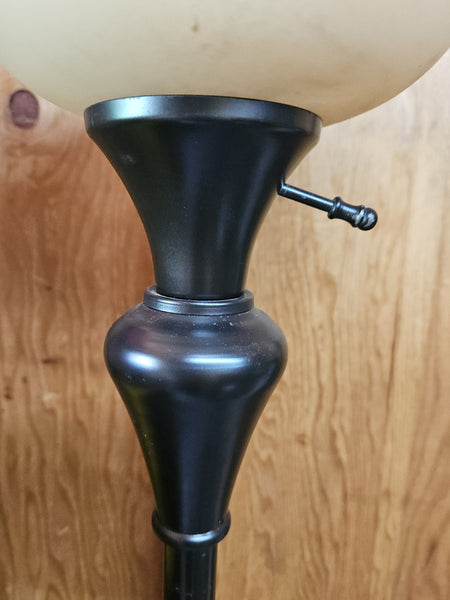 Dark brown 72 inch floor lamp modern standing lighting home decor living room accent