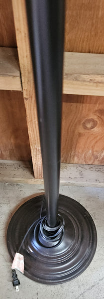 Dark brown 72 inch floor lamp modern standing lighting home decor living room accent