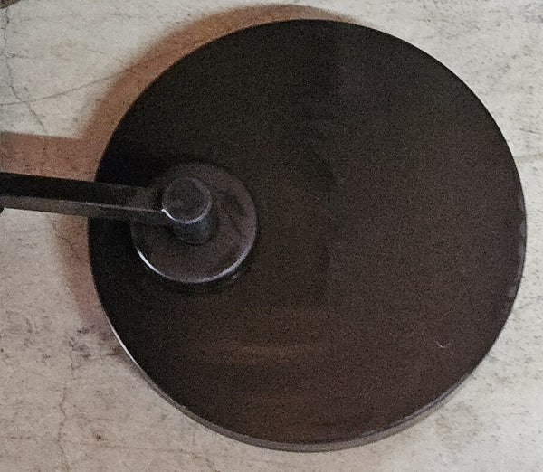 Unique Pipe Style Glass Bubble Shade Floor Lamp